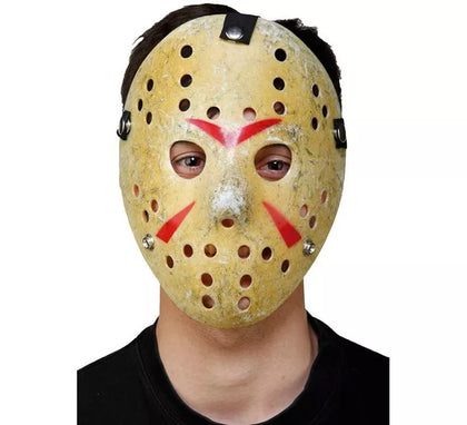 Máscara de Psicópata enmascarado con agujeros 20 cm