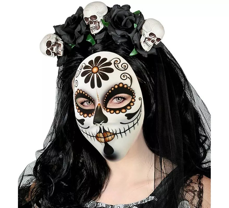 Translation missing: en.Máscara de Señora Día de Los Muertos