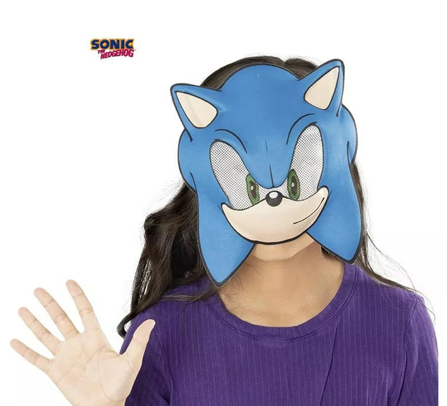 Translation missing: en.Máscara de Sonic azul infantil