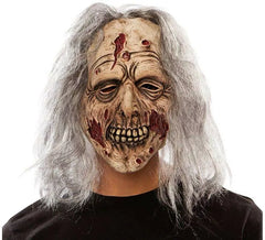 Zombie mask with hair