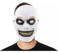 Máscara de Zombie ojos Blancos