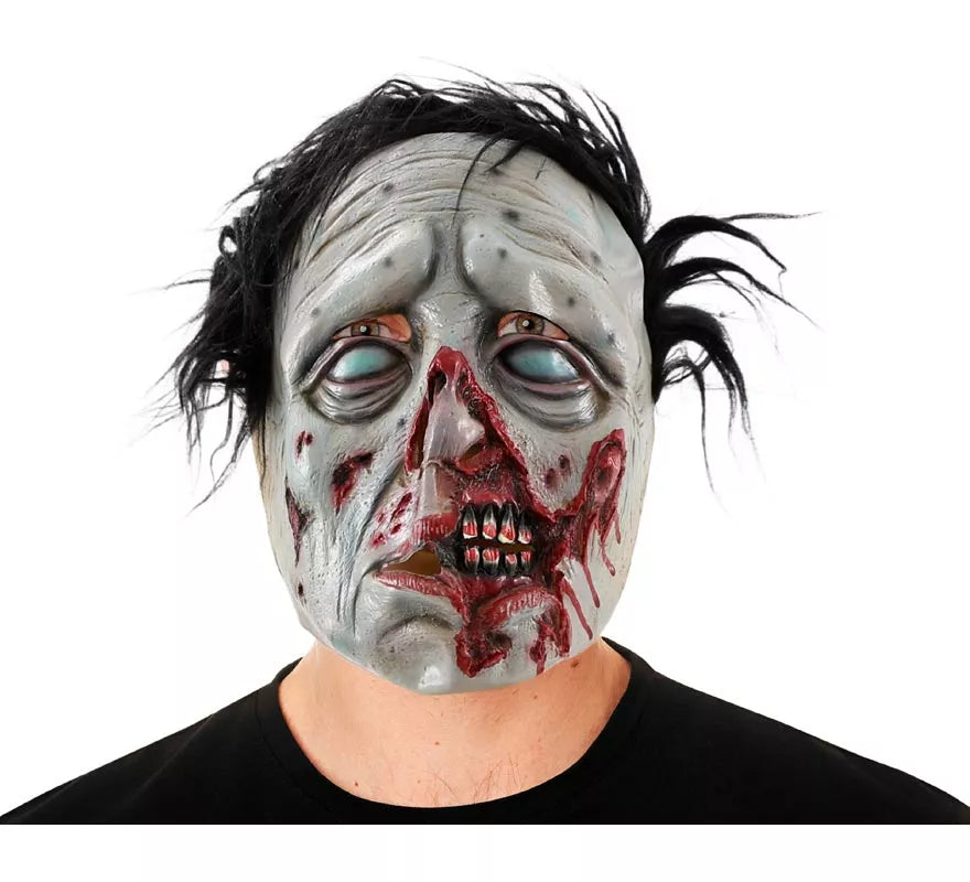 Máscara de Zombie Rasgada