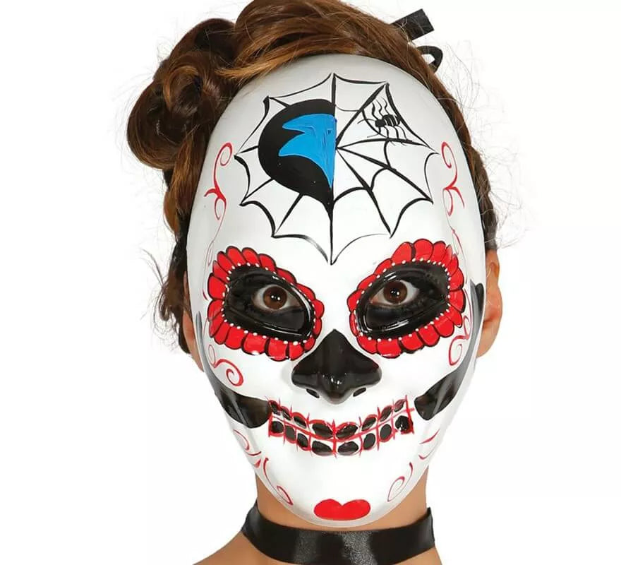 Translation missing: en.Máscara Día de los Muertos blanca