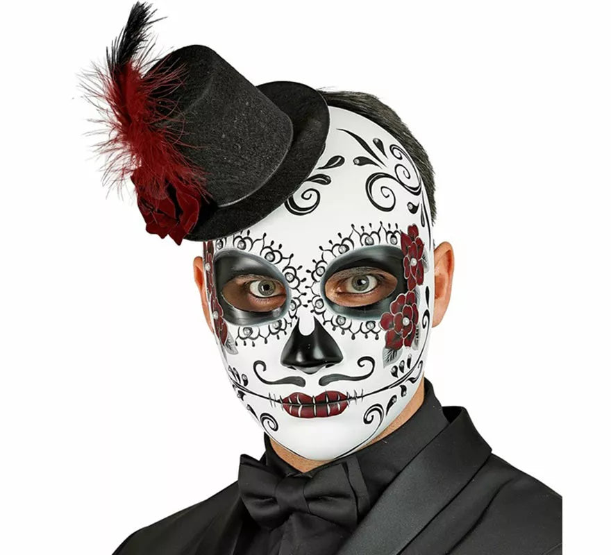 Translation missing: en.Máscara Día de Los Muertos con Sombrero