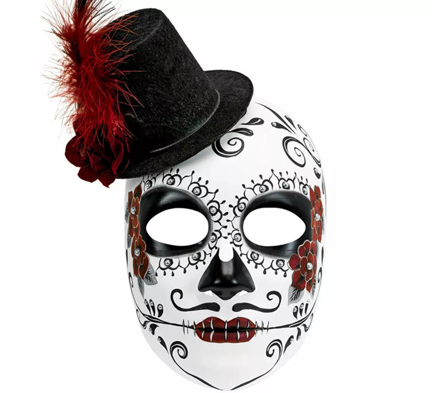 Translation missing: en.Máscara Día de Los Muertos con Sombrero