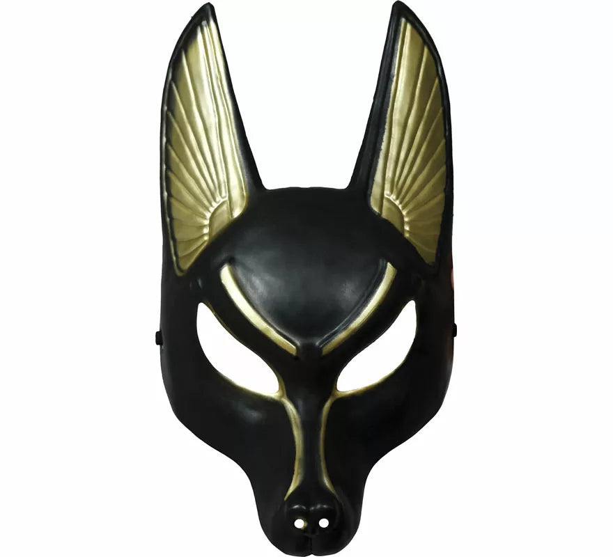 Máscara Egipcia de Anubis de PVC adulto