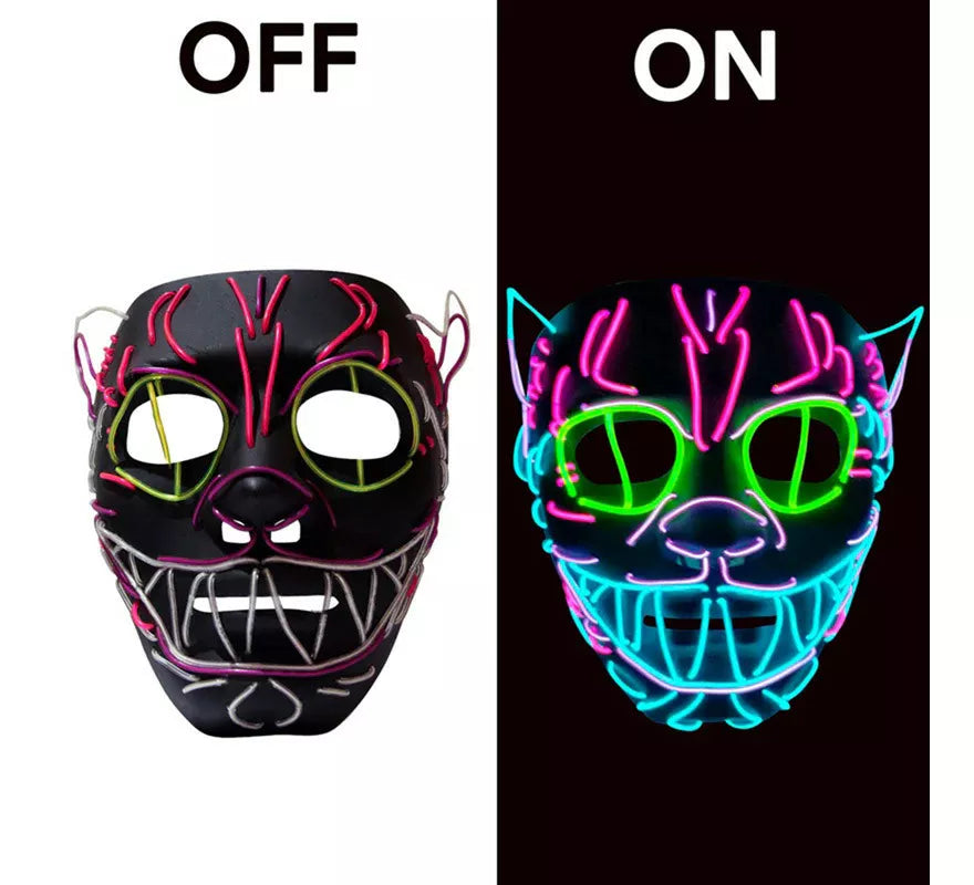 Translation missing: en.Máscara LED de Gato Neón