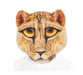 Máscara León ojos grandes estampado