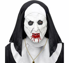 Cursed Nun Mask with Headdress
