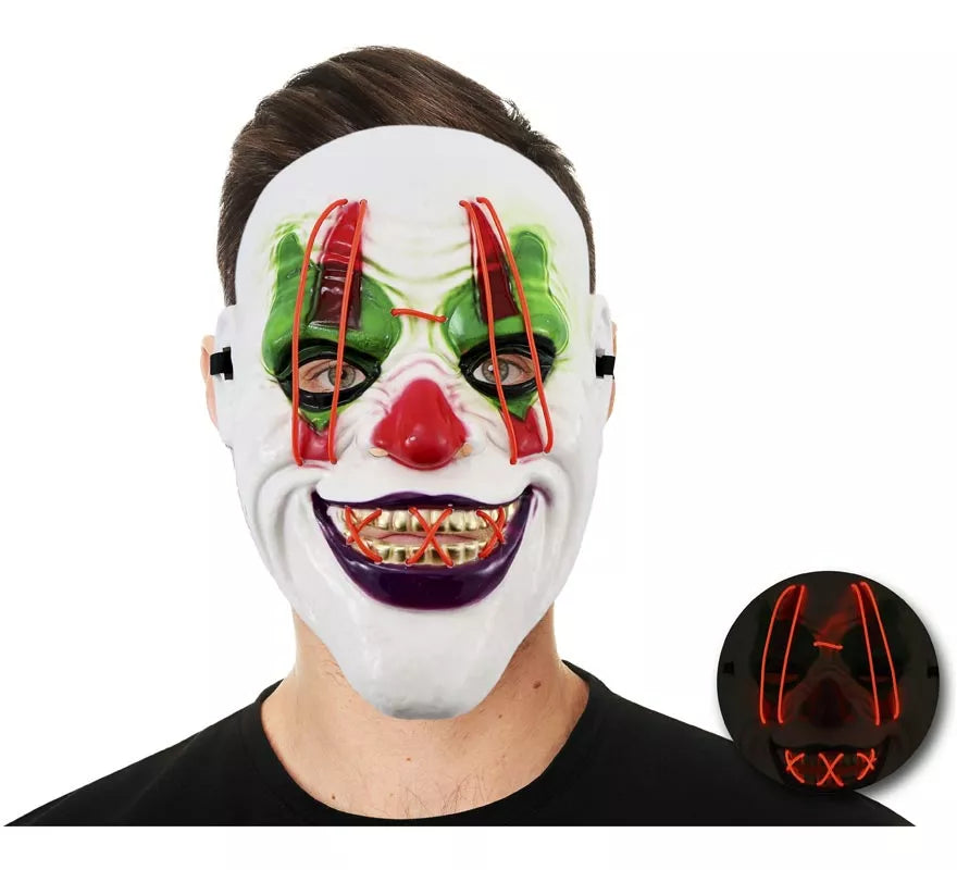 Translation missing: en.Máscara Payaso con Tubo de Luz