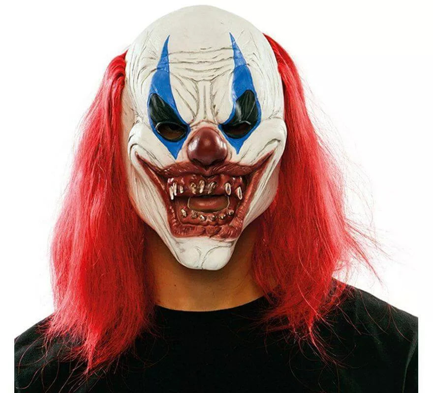 Translation missing: en.Máscara Payaso Diabólico con Melena