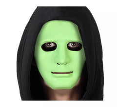 Terrifying Fluorescent Green Pvc Mask