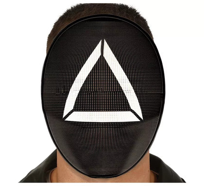 Máscara Triángulo Vigilante de Juego de PVC