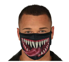 Giant Fangs 3-Layer Fabric Mask for adults