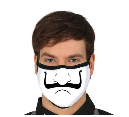 Mascarilla 3 Capas de Tela Pintor Dalí depara adultos