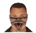Mascarilla 3 Capas de Tela Tiranosaurio Rex para adultos