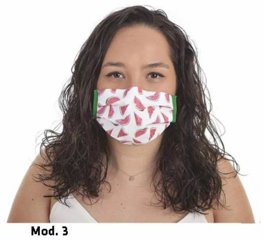 Translation missing: en.Mascarilla Higiénica estampados de verano 3 Filtros en diferentes modelos