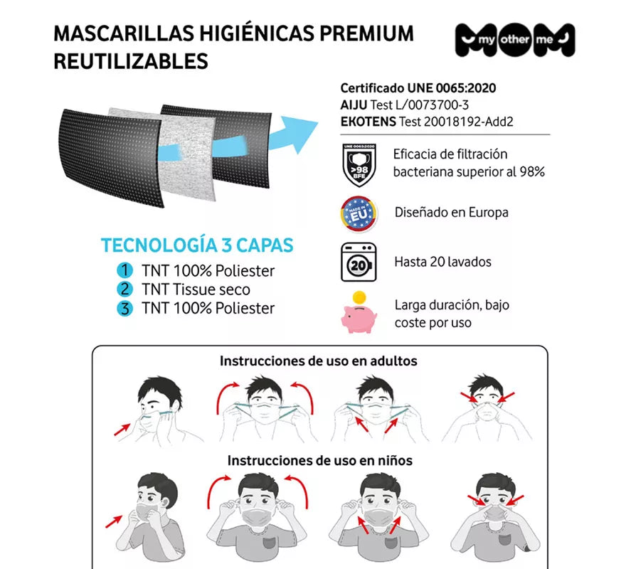 Translation missing: en.Mascarilla Higiénica Halloween Calabaza Infantil