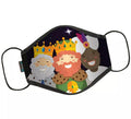 Mascarilla Higiénica Infantil Protectora Reyes Magos