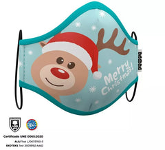 Christmas reindeer children's hygienic mask