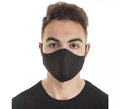Mascarilla Higiénica Protectora Neopreno Negra con gomas