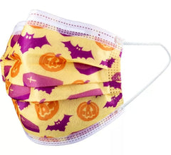 Children's Yellow Halloween Triple Layer Hygienic Mask