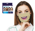 Mascarilla Vampiresa Adulto con Filtro (Incluye 2 Filtros)