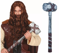 60 cm Silver Medieval Mace