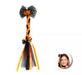 Mechón Calabaza negro y naranja infantil