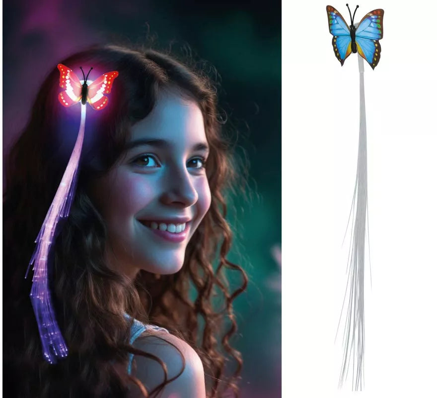 Translation missing: en.Mechón Led de 33 cm con Mariposa