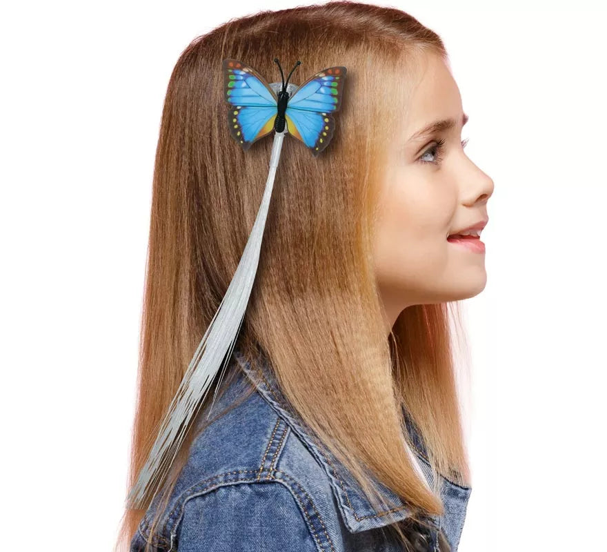 Mechón Led de 33 cm con Mariposa