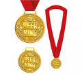 Medalla Beer King con Cinta roja