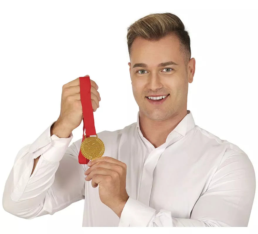Medalla Congrats con Cinta roja