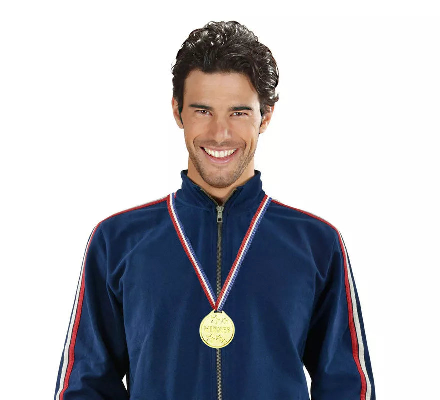Medalla de Ganador con Cinta Tricolor