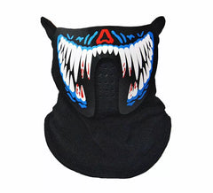 Bloody Denture Half Mask LED lighting