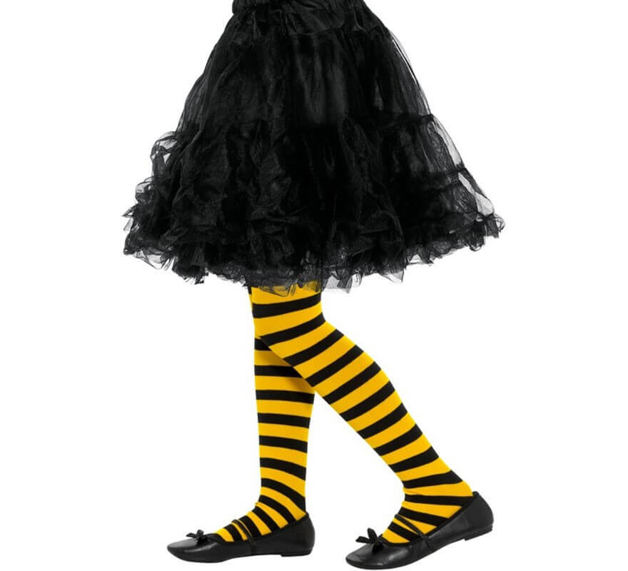 Translation missing: en.Medias a Rayas de Abeja para niña