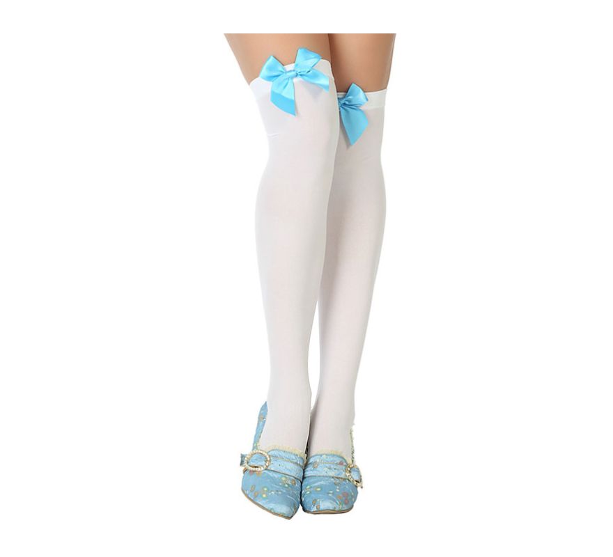 Translation missing: en.Medias Blancas con Lazos en varios colores