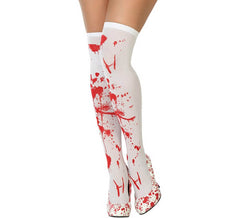 White Stockings with Blood