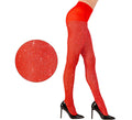 Pantys con Purpurina Roja de 40 Deniers para mujer