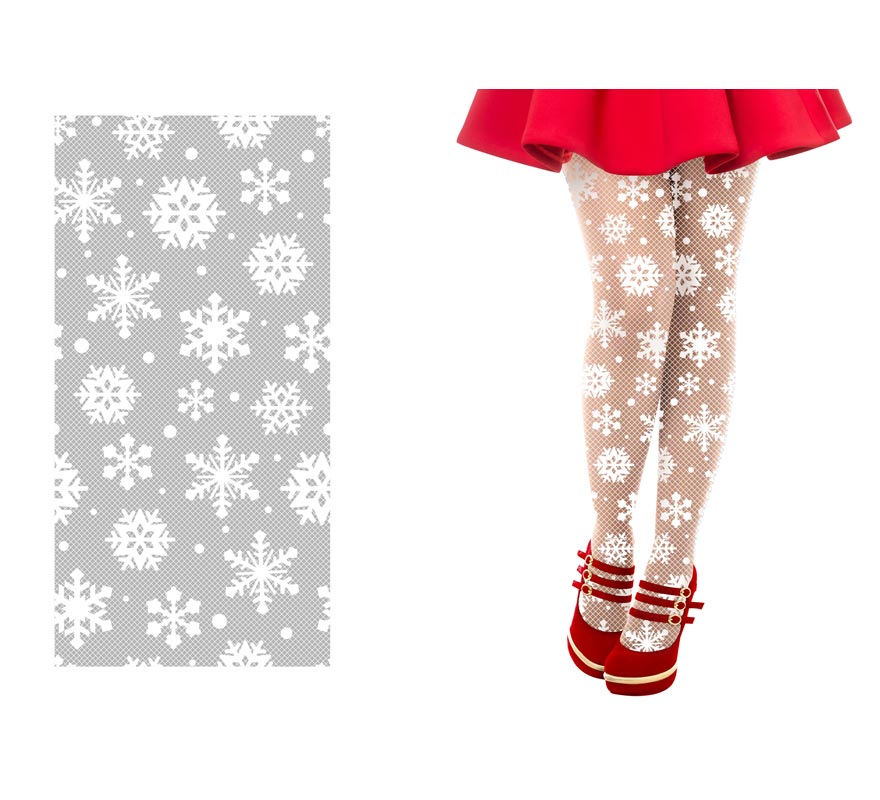 Medias Copos de Nieve