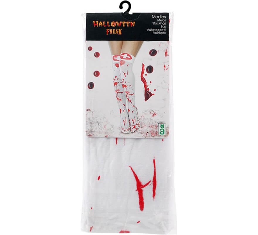 Medias de Enfermera con Sangre