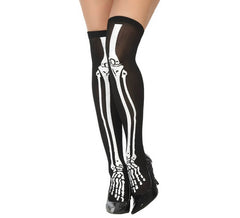Black Skeleton Tights