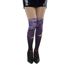 Purple Bat Socks
