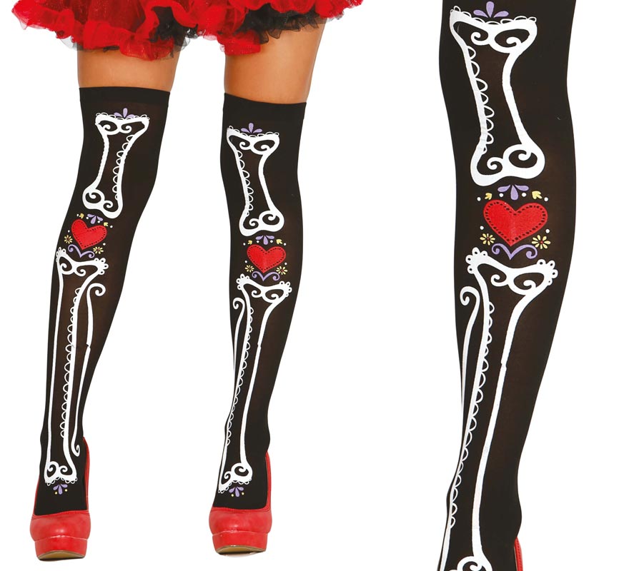 Medias Día de los muertos