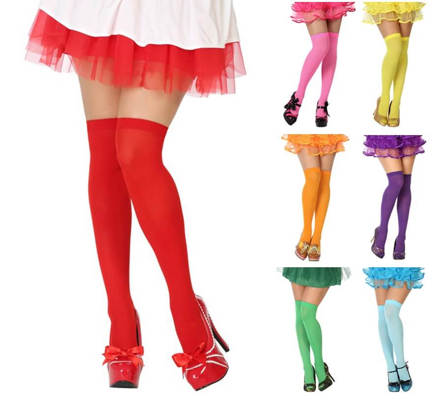 Medias opacas en 7 colores