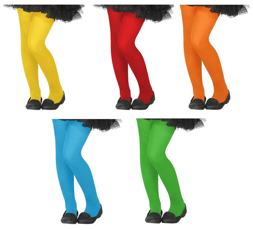 Medias Opacas Infantiles en varios colores