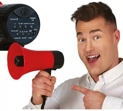 20 cm red multifunction megaphone