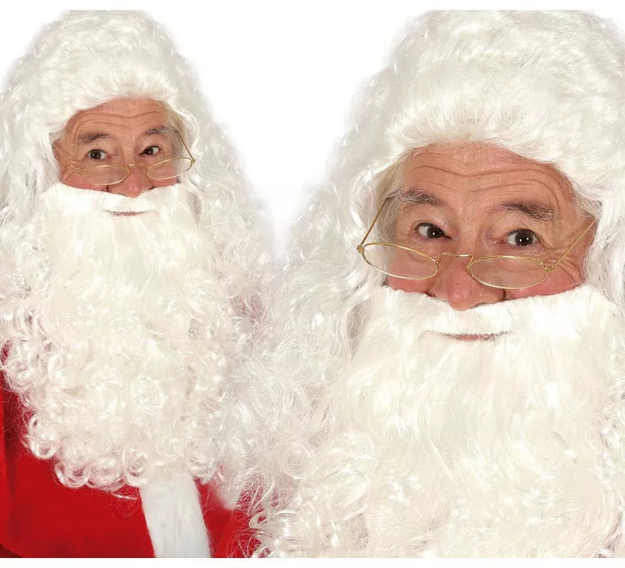 Melena y Barba de Papá Noel