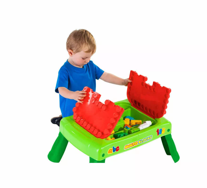 Translation missing: en.Mesa de Bloques infantil con 20 Piezas
