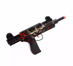 Macabre Clown Uzi Submachine Gun 19x38 cm plastic